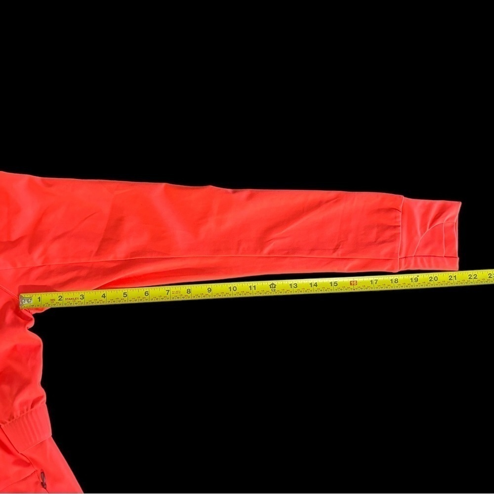 Fabletics - Bright Orange Zip Up Workout Jacket small - Picture 11 of 13